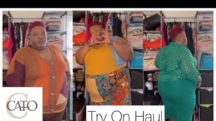 'Cato Try On Haul | Plus Size & Curvy'