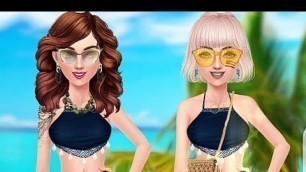 'Fashion show game beach party makeup and dressup | Play On Barbie Games'