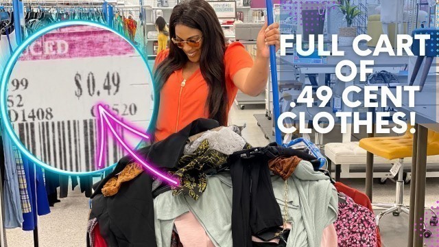 '49 CENTS CLOTHES at ROSS! You won\'t believe what I found!  Ross Clearance Event January 2022'