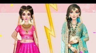 'Indian Wedding Stylist - Makeup & Dress up Game | fashion game Levi.1'