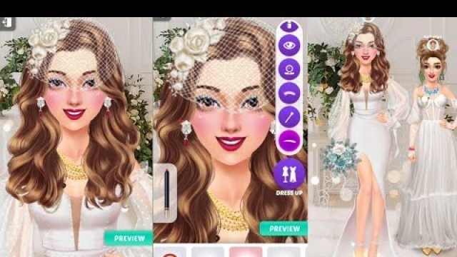 'Dress Up and Makeup Game - Indian style Fashion Show Style DressUp & Makeover Games #makeup#gameplay'