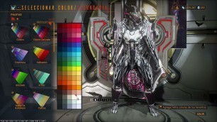 'Warframe Fashion Chroma Prime'