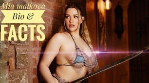 'Hot Mia Malkova plus size Fashion Model | Wiki | Facts | Relationship | Age | Weight |Lifestyle 2022'