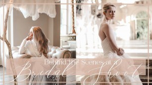 'WEDDING DRESS PHOTO SHOOT  // Behind The Scenes // Fashion Mumblr'