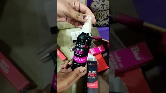 'Huda beauty  Matte Fixer #shorts #youtube #fashion 