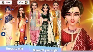 'Indian wedding stylist || girl fashion show game Level 67 #girlgames #msqweddingdesign'