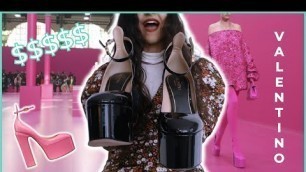 'FASHION WEEK MOST WORN SHOES - VALENTINO PLATFORMS UNBOXING - TANGO HEELS - SHOES TRENDS 2022'