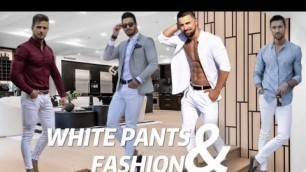 'Attractive White Pants 2022, White Pants Outfit Ideas'