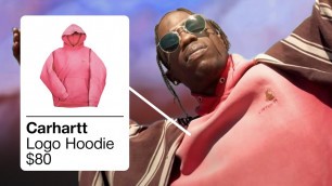 'TRAVIS SCOTT OUTFITS IN SICKO MODE / STOP TRYING TO BE GOD / MAMACITA [RAPPERS OUTFITS]'