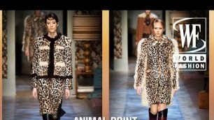 'Animal Print Fall-Winter 15-16 Trend'