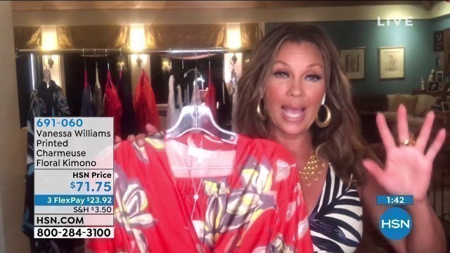 'HSN | Vanessa Williams Fashions: Summer Collection 06.03.2020 - 11 PM'