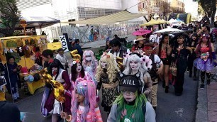 'HFW BOLIVIA 2019 HARAJUKU FASHION WALK /usando UCCHU KEI STYLE'