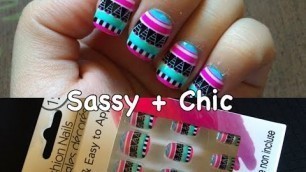 'Sassy and Chic Fashion Nails Tutorial'