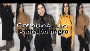 'COMO COMBINAR UN PANTALÓN NEGRO // 8 Outfits diferentes 