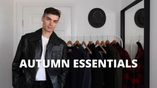 '10 Wardrobe Essentials + 5 Outfit Ideas For Autumn | AW21 Trends | Men\'s Fashion'