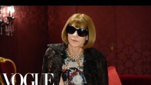 'Anna Wintour on the Trends of Milan Fashion Week'