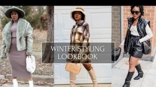 'AFFORDABLE WINTER STYLING| Lookbook| Style inspo| Edgy outfits'