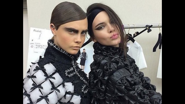 'CHANEL Fall 2015 ft Karl Lagerfeld, Cara Delevingne, Kendall Jenner | MODTV'