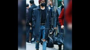 'BTS Jungkook Airport Fashion Outfit✈|| BTS Jungkook birthday coming soon