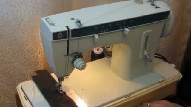 'Sewing machine Швейная машина Singer 257 кожа sew leather'