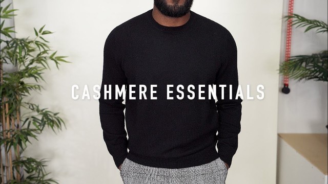 'Cashmere Wardrobe Essentials & Holiday Gifting Ideas | Men\'s Fashion'