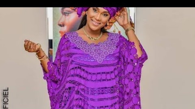 '2022 UNIQUE SENEGALAISE BAZIN RICHIE STYLES FOR WOMEN: AFRICAN FASHION,  GUINEA BROCADE & LACE STYLE'