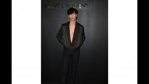 'GOT7’s Mark Tuan Literally Steals The Show With His Visuals At YSL’s Paris  Fashion Week Runway'