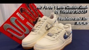 'Travis Scott Air Force 1 Low \'Sail\' Cactus Jack Unboxing + On Foot'