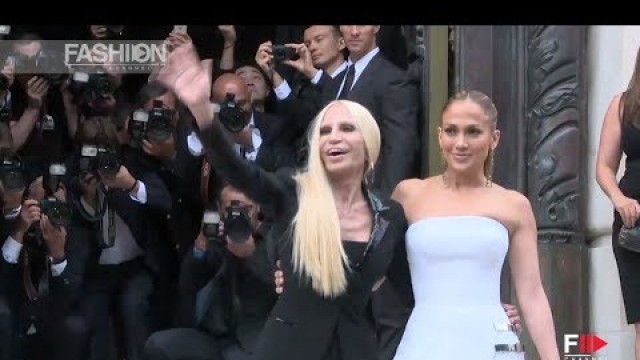 '\"JENNIFER LOPEZ\" @Atelier Versace Fall 2014 Show in Paris by Fashion Channel'