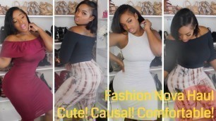 'Fashion Nova Try on Haul |Casual Chic|'