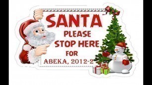 'ABEKA2012.2 The Night before Christmas Fashion Show'