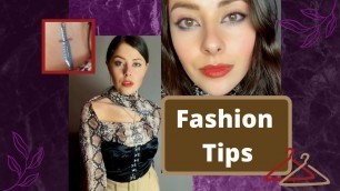 'Bold & Chic Fashion Tips'