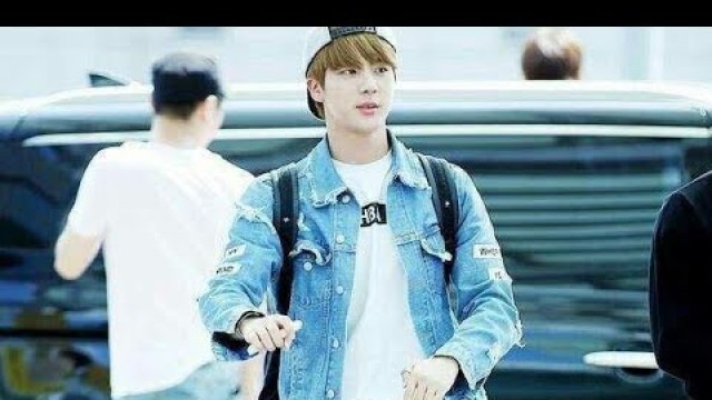 'BTS Jin Airport Fashion♡|| Satisfya