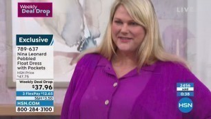 'HSN | Nina Leonard Summer Fashions 06.02.2022 - 07 PM'