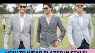 'How to wear Blazer | Blazer tip for men | Mens fashion and styling | @pehenawah  #shorts #blazer'