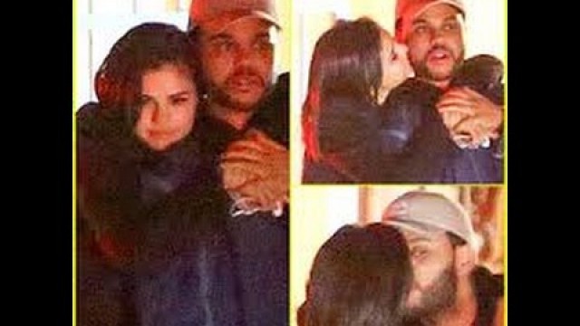 'Selena Gomez kissing caressing The Weeknd 2017'