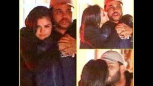 'Selena Gomez kissing caressing The Weeknd 2017'