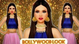 'Indian Fashion Stylist Game Bollywood Look 