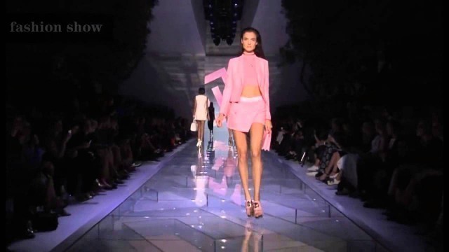 '2015 Spring Summer Women Milan Versace Lee Sexy 1280HD'