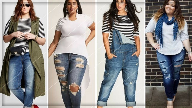 'WOMEN\'S PLUS SIZE JEANS | PLUS SIZE FASHION 2018'