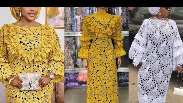 'Lace dress African lace dresses bubu dresses African lace dresses African women dresses lace asoebi'