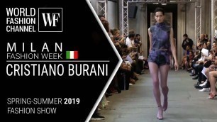 'Cristiano Burani | Spring-summer 2019 | Milan fashion week'