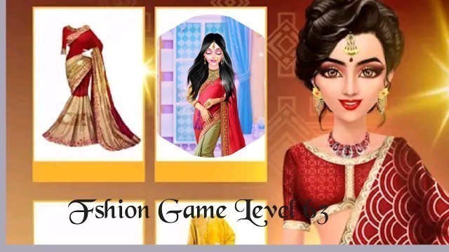 'Indian wedding stylist || girl fashion show game Level 63 #girlgames #msqweddingdesign'