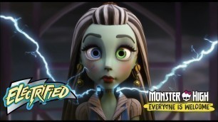 '\'\'Electric Fashion\' Song |  Electrified | Sneak Peek | Monster High'