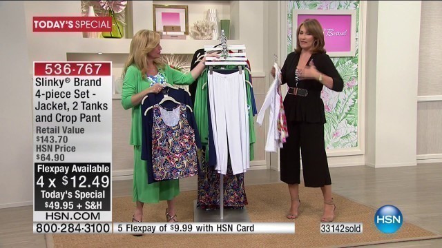 'HSN | Slinky Brand Fashions Anniversary 05.10.2017 - 09 PM'