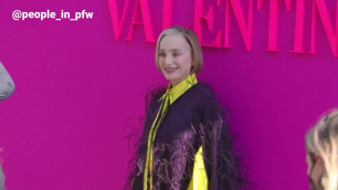 'Kristin Scott Thomas -  Valentino Fall Winter 22/23 fashion show in Paris - 06.03.2022'