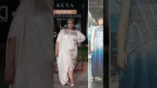 'This year\'s FDCI X Lakmé Fashion Week edition saw plus size models walking the ramp'