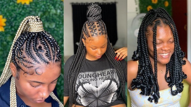 'African Hairstyles for ladies 2022: New Braids Hairstyles for fashion killers to look Beautiful'