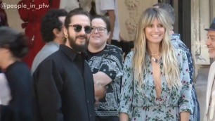 'Heidi Klum and Tom Kaulitz - Valentino Couture fashion show - 03.07.2019'