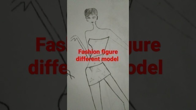 'fashion figure different model #youtubrshots#youtube#chanduakshadesigns'